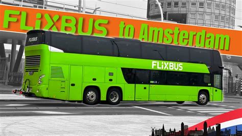 flix bus to amsterdam.